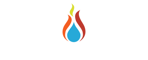Mr. Fire Protection White and Color Logo
